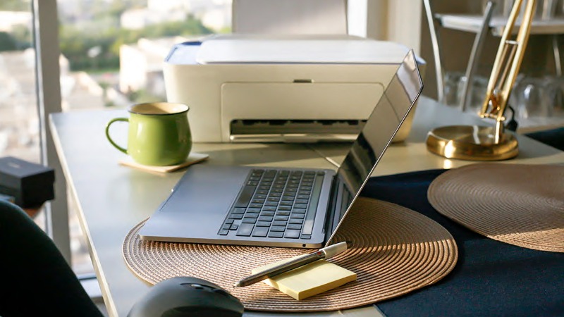 elektriciteit besparen printer